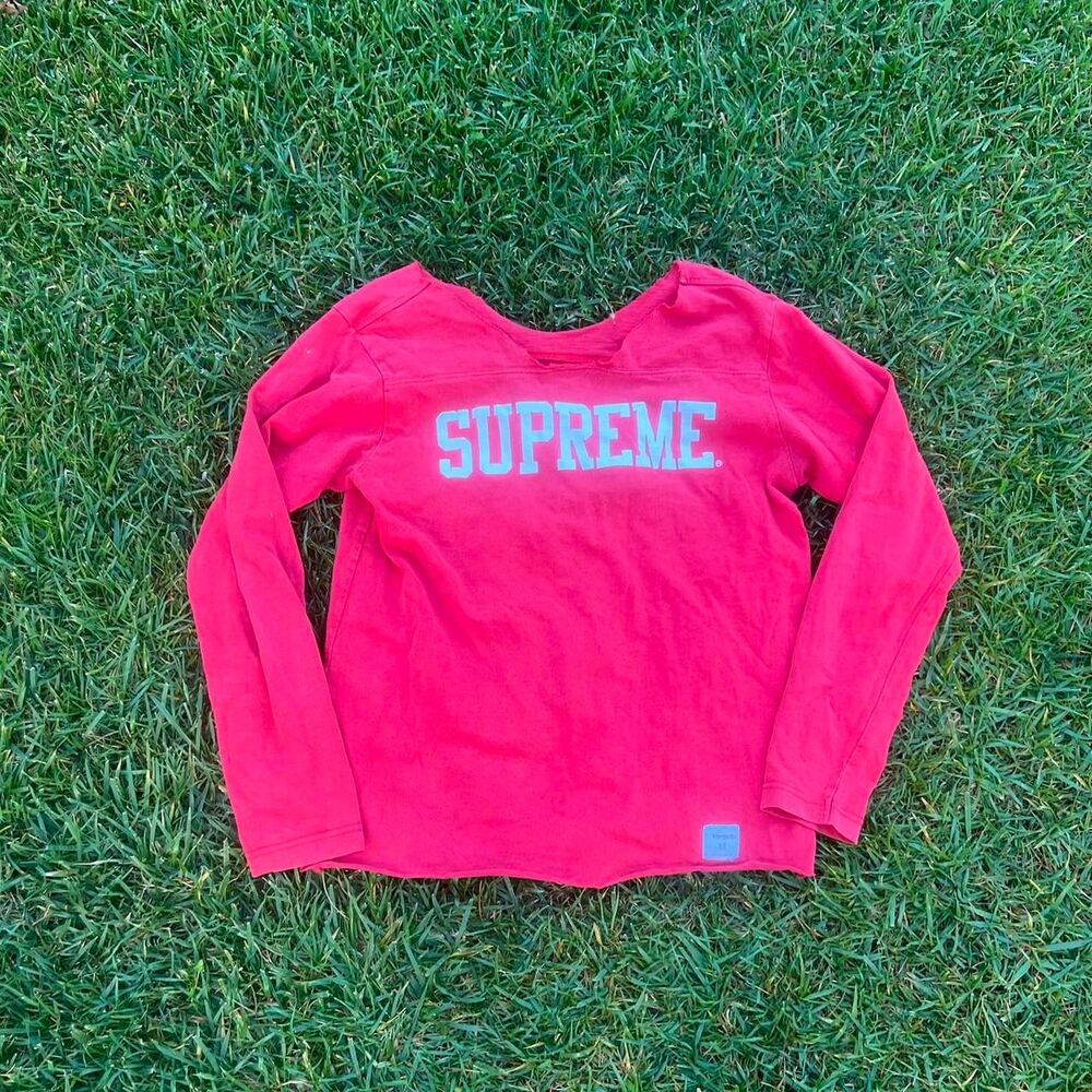 Supreme red unisex M cutoff top Supreme